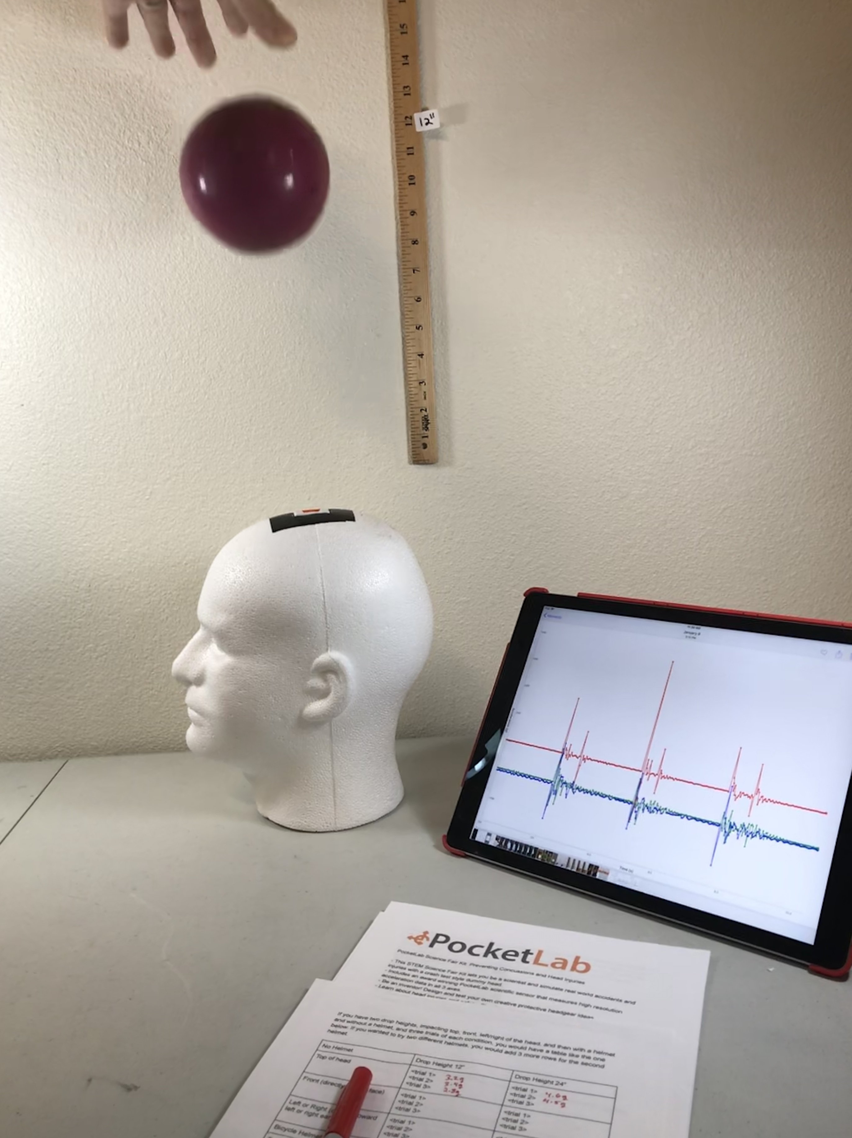 Science Fair Kit - ball drop