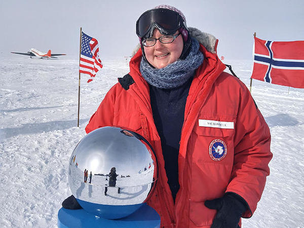 Val at South Pole