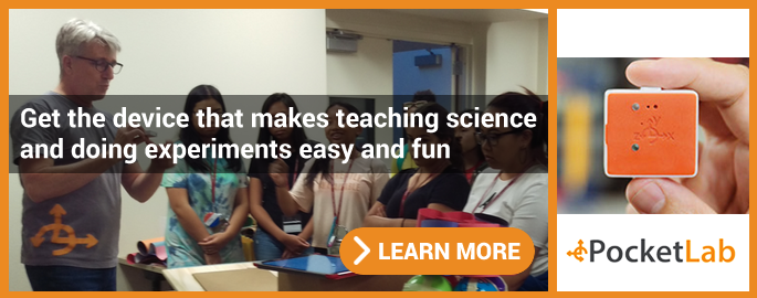 PocketLab makes learning science easy & fun