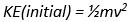 KE initial equation