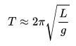 Pendulum equation