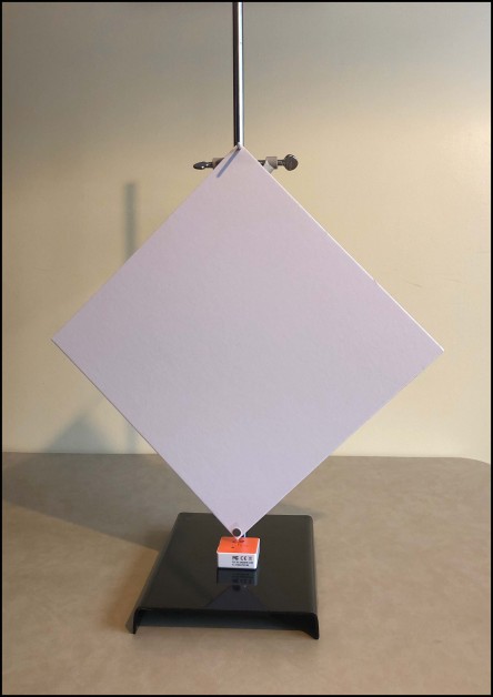 A square physical pendulum