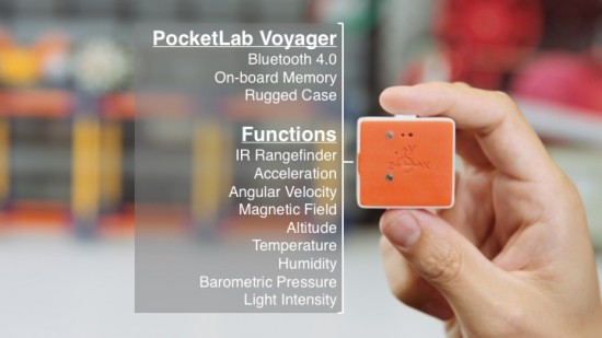 PocketLab é um laboratório de ciências completo