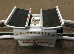 Closeup of Skier's Edge