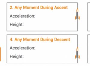 Rocket flight diagram