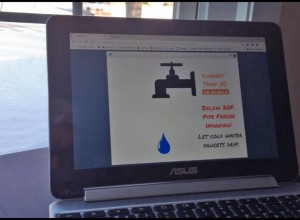 Pipe Freeze Warning Setup