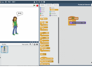 Reading External Temperature Sensors in Scratch