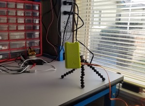 PocketLab Air on lab bench measuring indoor air quality