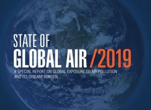 Cover of the State of Global Air 2019 Report