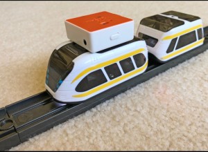 PocketLab Voyager and the intelino smart train