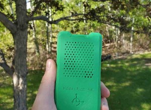 PocketLab Air being used Outside